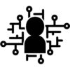 Digital person technology circuit image Digital person technology circuit image