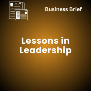 Lessons in Leadership – Article